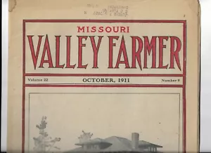 MISSOURI VALLEY FARMER NEWSPAPER, OCTOBER,1911 - Picture 1 of 4