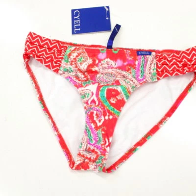 CYELL Bikini Slip Regular Beach savanna red bunt Gr 36 Impressionen Conleys - Bild 1 von 3