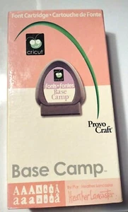 Cartucho Cricut - Campo Base - Fuente, Frases y más - Imagen 1 de 5