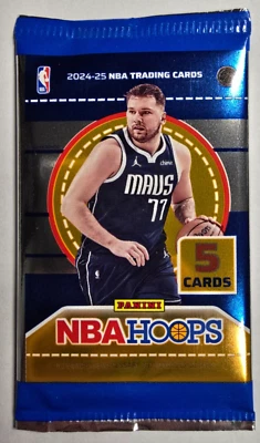 Paquete de 1 tarjetas coleccionables de baloncesto Panini NBA Hoops 2024-25 ****** Foto 1 de 2