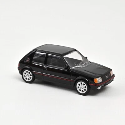Peugeot 205 GTI 1,9 1/64 1988 Nero - Norev 310527 - Immagine 1 di 3