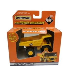 MATCHBOX 1999 Mini Power Machines Off Highway Dump Truck New In Box - Picture 1 of 10