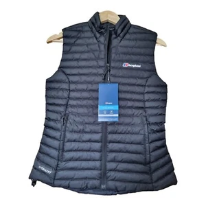 Berghaus Ladies Nula Micro Vest Uk 8 Hydroloft Lightweight Zipped Pockets Bnwt - Picture 1 of 9