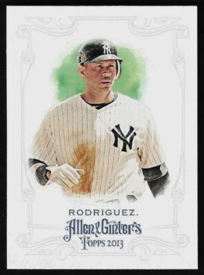 2013 Topps Allen & Ginter Card #328 Alex Rodriguez New York Yankees - Image 1 of 2