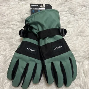 Hurley Hitzeblock wasserabweisend grün & schwarz Snowboard/Ski Handschuhe Gr. S/M $ 24 - Bild 1 von 8