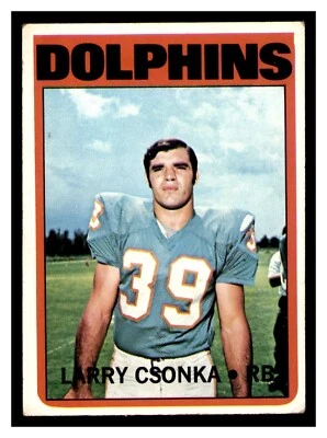 Larry Csonka 1972 Topps Football Card #140 Ex 97156 - Image 1 of 2
