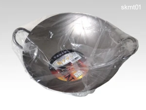 Japan EBM(EBEMATSU) pure titanium ultra light Chinese Hands Pot wok 13 inch - Picture 1 of 3