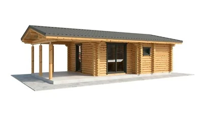 Sauna, Gartensauna, Rundholz - Bild 1 von 3