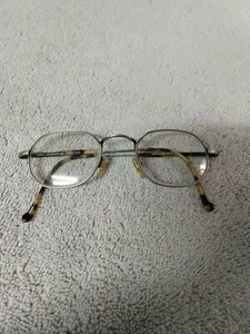 Australian Optical Co. Women's Eyeglass Frames Aussie 43 Pewter Made in Italy - Picture 1 of 6