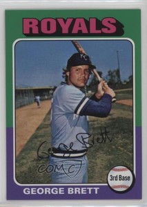 2019 Topps Iconic Card Reprints George Brett #ICR-43 HOF