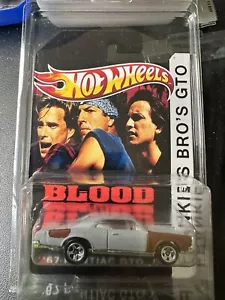 CUSTOM Hot Wheels GTO BLOOD IN BLOOD OUT movie Car Custom Card - Picture 1 of 2