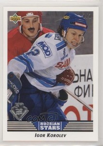 2019-20 Upper Deck 1992-93 Upper Deck Buybacks 1/1 Igor Korolev #338 7ez