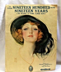 Nineteen Hundred and Nineteen Years * Sheet Music c. 1919 - Picture 1 of 1