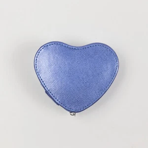 Stella & Max herzförmige kompakte Schmuckschatulle blau (gebraucht/wie abgebildet) - Bild 1 von 4