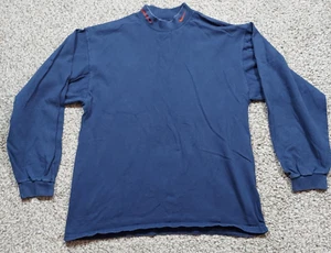 Nike Team Sport Denver Broncos NFL Men's Cotton Blue T-Shirt Size L Made In USA  - Picture 1 of 6