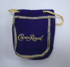 Crown Royal Bags Mini 50ml Shooter Tiny Small Size Choice of Color / Style 4" - Picture 1 of 23