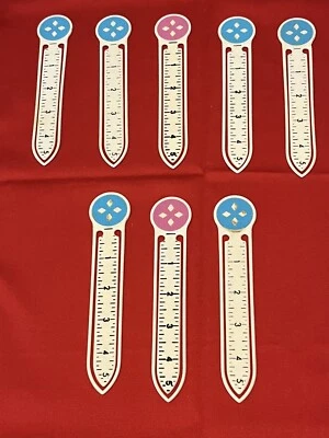 Lote 8 De Colección DYNO Marcador Marcador Dobladillo Regla/Herramienta de Medición Hecho en Japón Foto 1 de 2