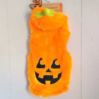 Disfraz de calabaza para perro nuevo con etiquetas, talla mediana Foto 1 de 4