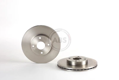 Juego 2x Discos Freno Delanteros BREMBO 09.6771.14 para Mazda 323/MX3 (91-99) Foto 1 de 4