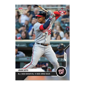 Juan Soto - 2020 TOPPS NOW Bracket Bonanza Card BB1-10 (PR 289)