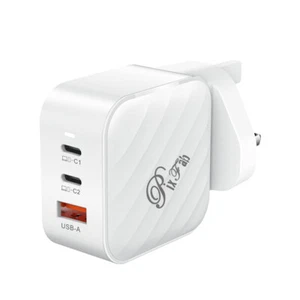 Mural Alimentation Chargeur Adaptateur 65W Rapide Prise Pour Honor 400 Smart Pro - Photo 1 sur 17