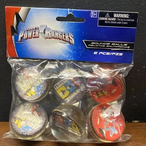 Saban’s Power Rangers bouncing Power Balls Set Of 6... - Picture 1 of 11