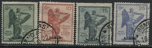 Italy 1921 set of 4 used - Picture 1 of 1