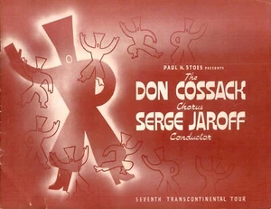Programa de coro cosaco The Don - Imagen 1 de 3