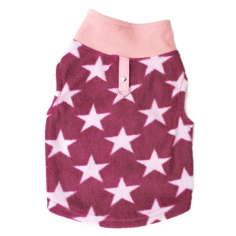 WarmWinter Dog Clothes Soft Fleece Dog Jacket Pet Coat Sweater Puppy Cat Jumper↔ - Image 1 of 4