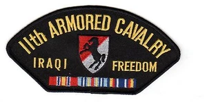 11th Armored Cavalry Iraqi Freedom Hat Patch - Picture 1 of 1