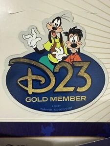 2025 DISNEY D23 GOLD MEMBER FAN CLUB GOOFY MOVIE EXCLUSIVE PROMO MAGNET RARE - Picture 1 of 1