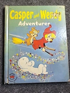Casper And Wendy Adventures Book 1969 Wonder Books - Picture 1 of 13