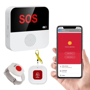 Chatthen Emergency Button for Seniors Tuya WiFi Alarm System Home Seniors Emergency - Picture 1 of 24