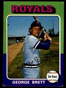1975 Topps 228 George Brett Kansas City Royals HOF VG-EX - Picture 1 of 2