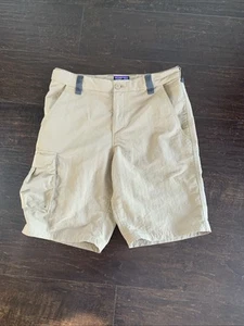 Pantalones Cortos Patagonia Caqui Beige SwiftCurrent Wet Wade Carga Para Hombres Grandes - Imagen 1 de 6