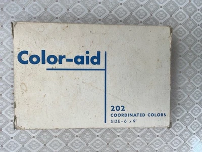 Papeles de muestra de color coordinados Color-Aid 202 de colección, 6x9" cada uno Foto 1 de 4