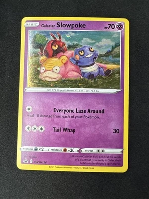 Galarian Slowpoke SWSH126 SWSH: Sword & Shield Promo Cards Holo Pokemon - Image 1 of 4