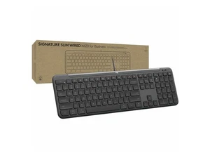 Logitech Signature Slim Wired K620 for Business, Full-Size Keyboard, Graphite - Picture 1 of 5