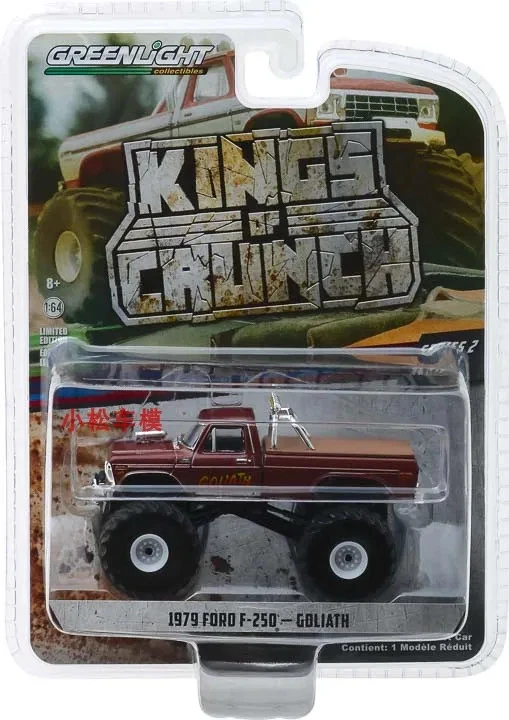 Green Light 1:64 1979 Ford F-250 Monster Ford Bigfoot Truck Non Children's  - Image 1 of 1