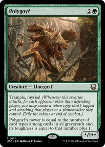 Polygoyf [Modern Horizons 3 Commander] Magic MTG - Picture 1 of 1