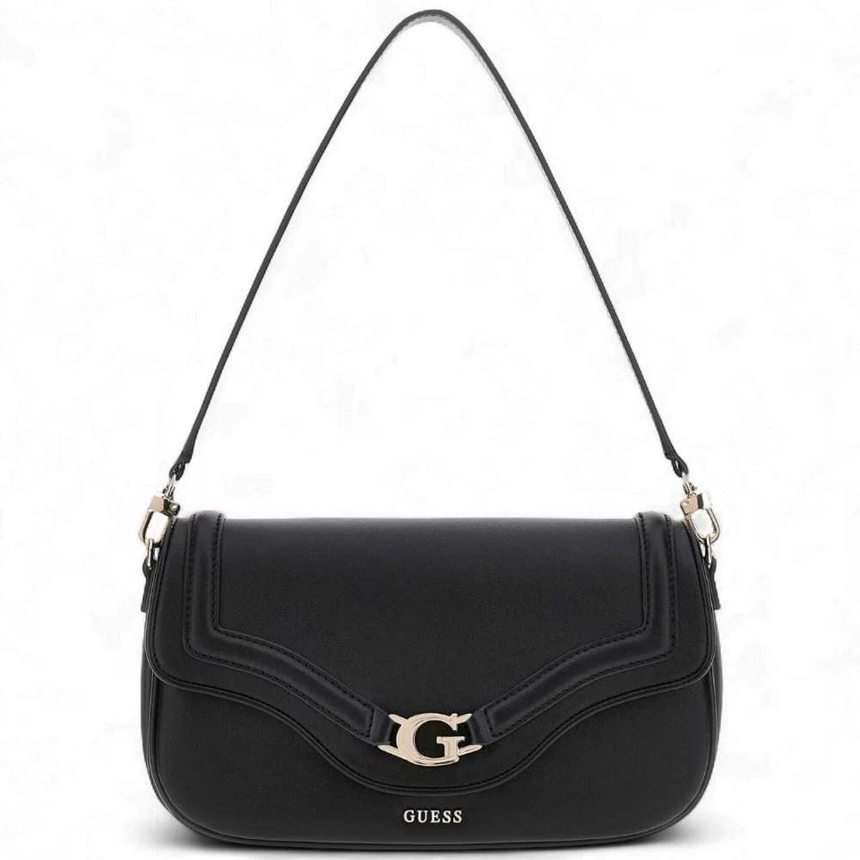 Moda Bolsa De Hombro GUESS Mujer Negro - HWBG7993200BLA