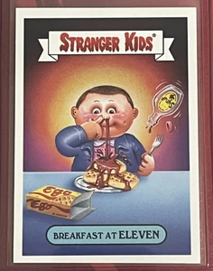 2018 Topps Garbage Pail Kids Stranger Kids BREAKFAST AT ELEVEN 11a /20 SSP - Picture 1 of 5