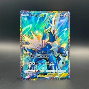 Fan Art Pokemon TCG Pocket Dialga EX Holo Full Art | Space-Time Smackdown - Picture 1 of 4