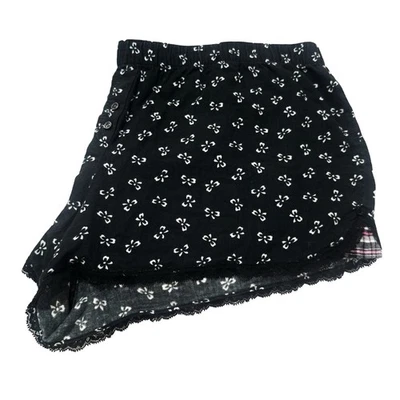 Victoria Secret Pink Bow Lounge Pajama Shorts Size Large Coquette Grunge - Image 1 of 4