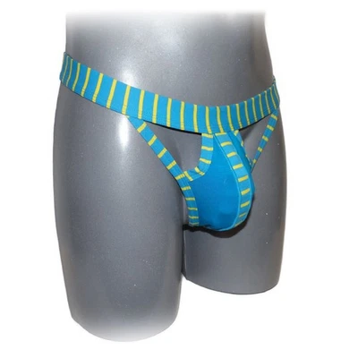 Tanga con cintura de rayas Wangjiang (XL) - Imagen 1 de 4