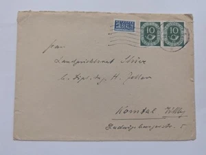 Bund Posthorn toller Beleg - Bild 1 von 3