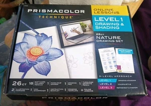 Prismacolor Technique 26ct NATURE Drawing Set -Level 1 Drawing & Shading- - Picture 1 of 2
