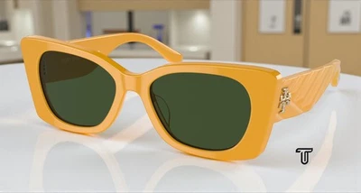 Gafas de sol para mujer TORY BURCH TY7189U 194771 naranja verde oscuro 52 mm Foto 1 de 2