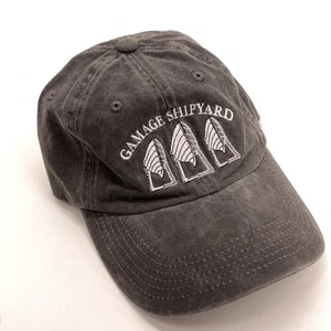 GAMAGE shipyard gray cotton dad cap three ship hull - Picture 1 of 5