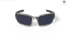 NEW Team Realtree Polarized Rectangular Wrap Sunglasses R534 Camo/Black (2 Pack) - Picture 1 of 4